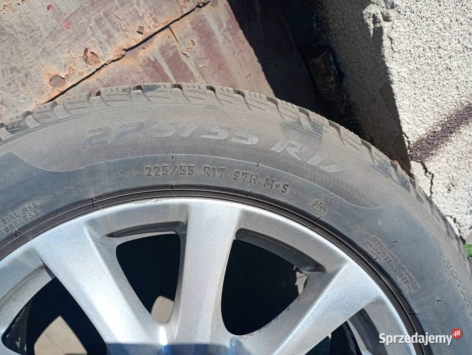 Koła zimowe 17 22555 Pozostałe Motoryzacja Dąbrowa Górnicza