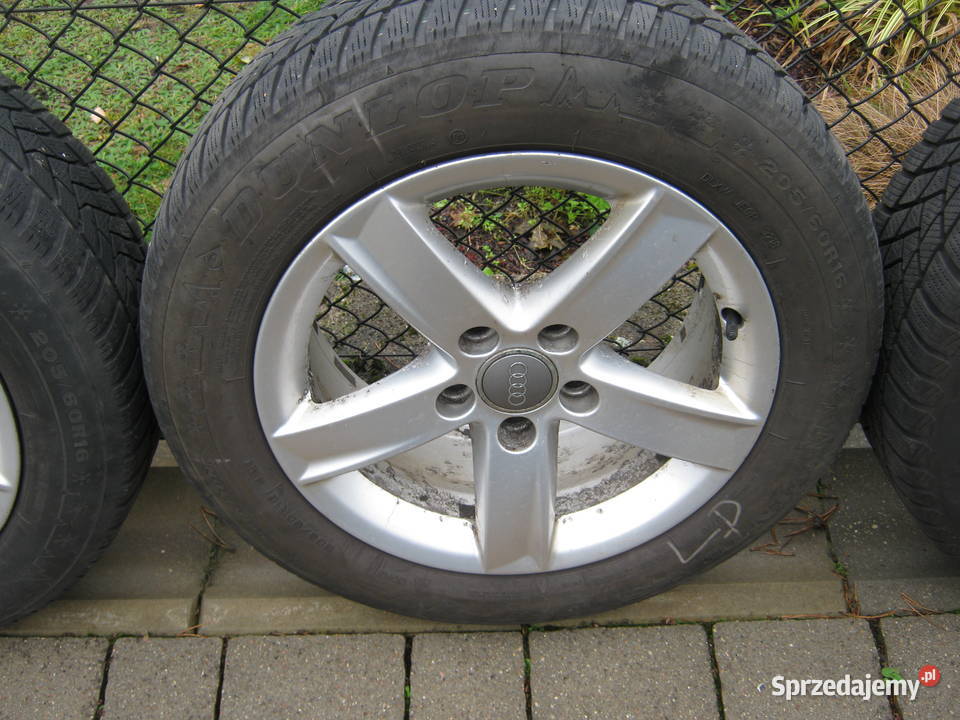 opony zimowe z alufelgami do Audi a4 b7 b8 Luzino