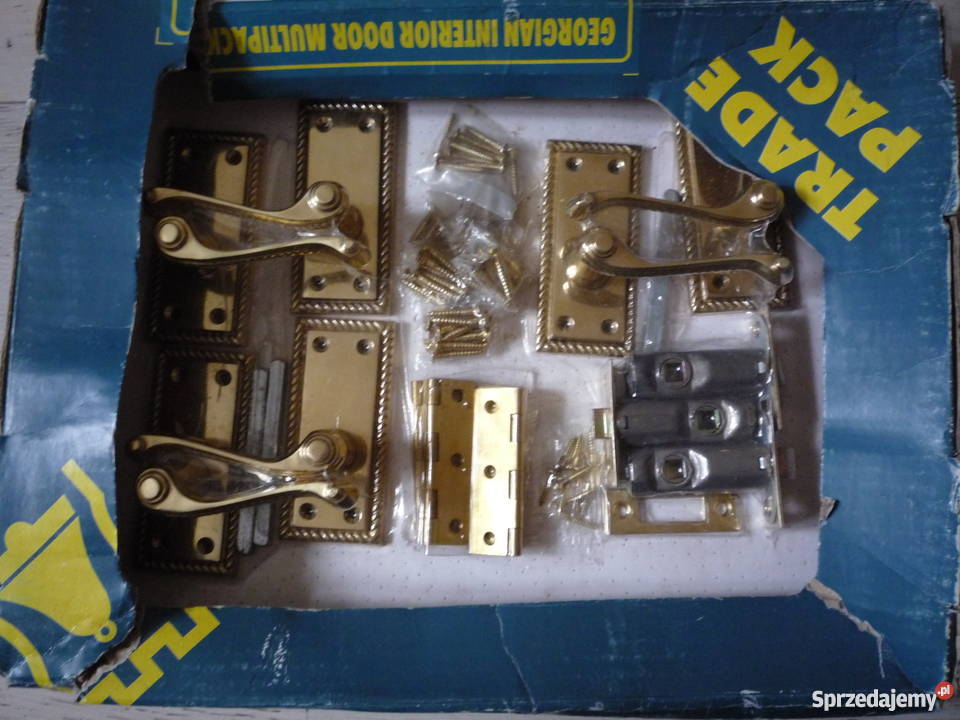 Angielskie klamki z mosiądzu lubelskie