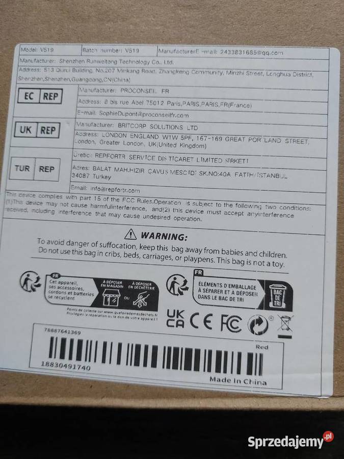 Skaner diagnostyczny v519 nowy Części i akcesoria Gdańsk