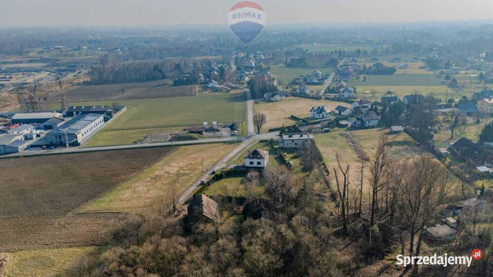 Działka z domem na sprzedaż Kaniów
