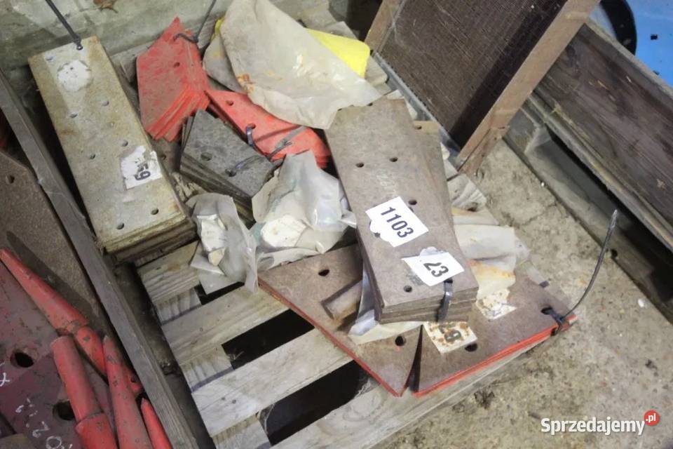 Paleta części roboczych pługa Pottinger Łowicz