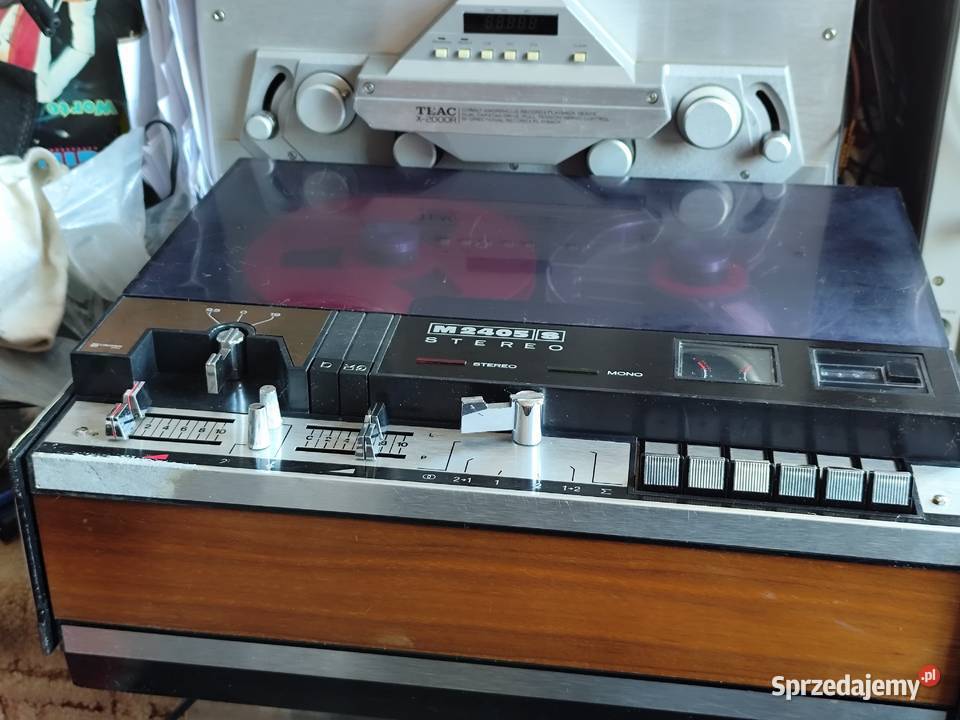 magnetofon szpulowy Unitra M2405S Forte 1979r Magnetofony Stargard sprzedam