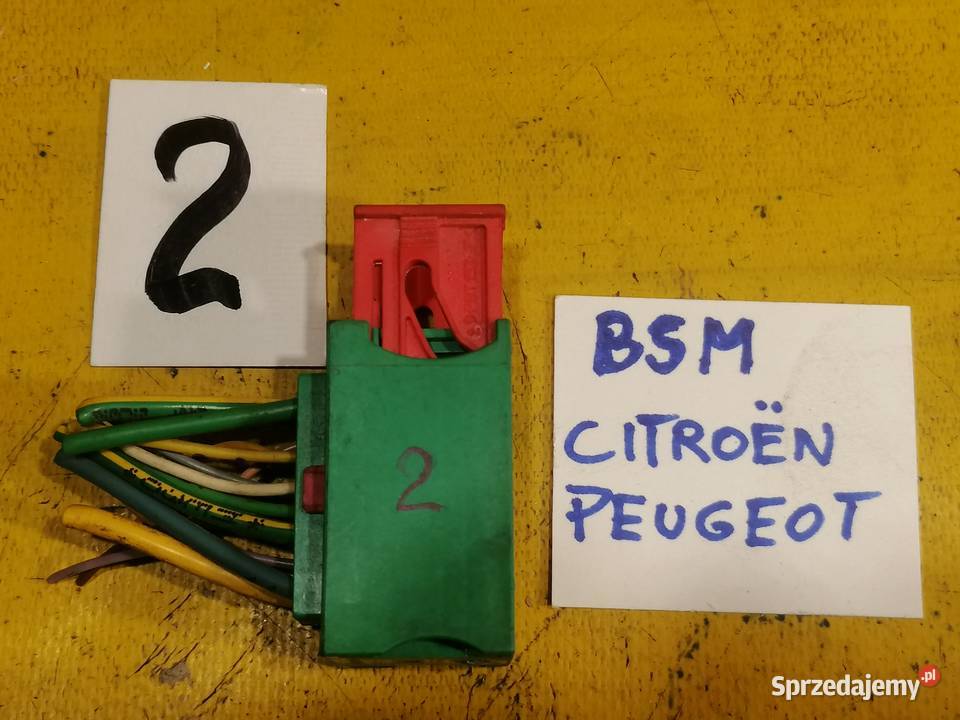 wtyczka BSM Citroen Peugeot osobowe Piotrków Trybunalski