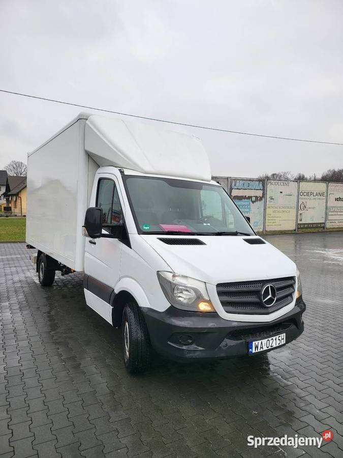 Mercedes Sprinter kontener z windą sprowadzony Brzesko