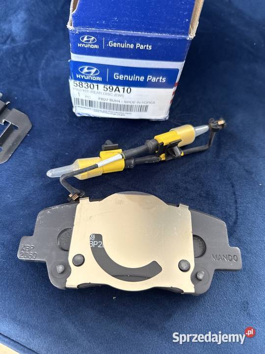 Tarcza hamulcowa plus klocki HYUNDAI H350 dostawcze