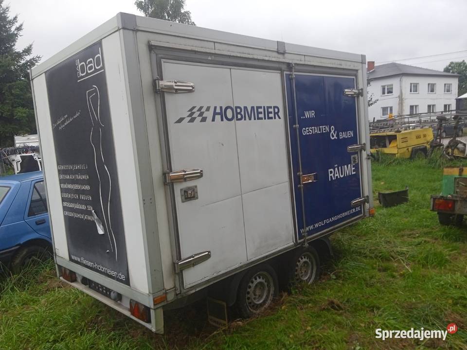 Przycepa izotermakontener alu 35T śląskie Żywiec
