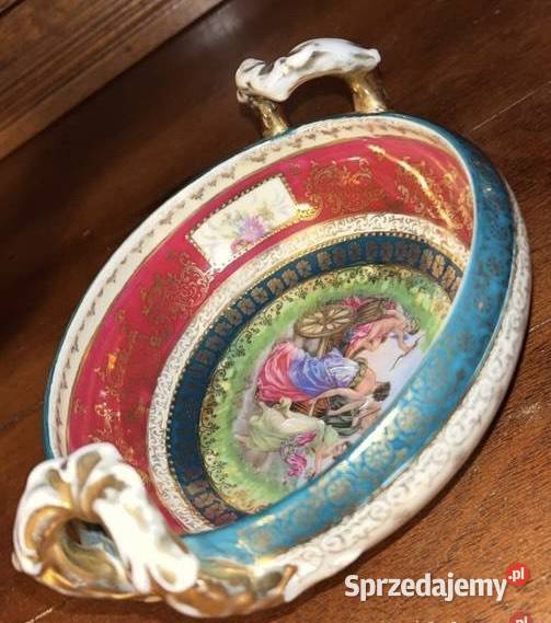Patera Porzellanfabrik und malerei Erdmann Porcelana i szkło Gdańsk