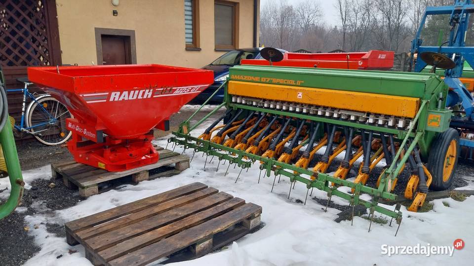 SIEWNIK do zboża AMAZONE D8 Specjal 25m ścieżki Siewniki i sadzarki śląskie Przymiłowice