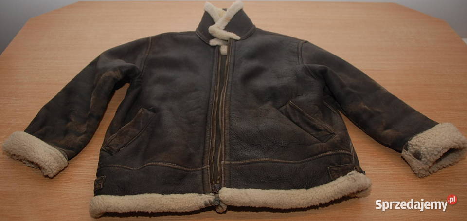 Pilotka Skórzana kurtka lotnicza z kożuchem 4850 Warszawa
