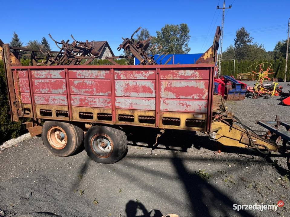 Rozrzutnik obornika 10 ton nieuszkodzony Chełm