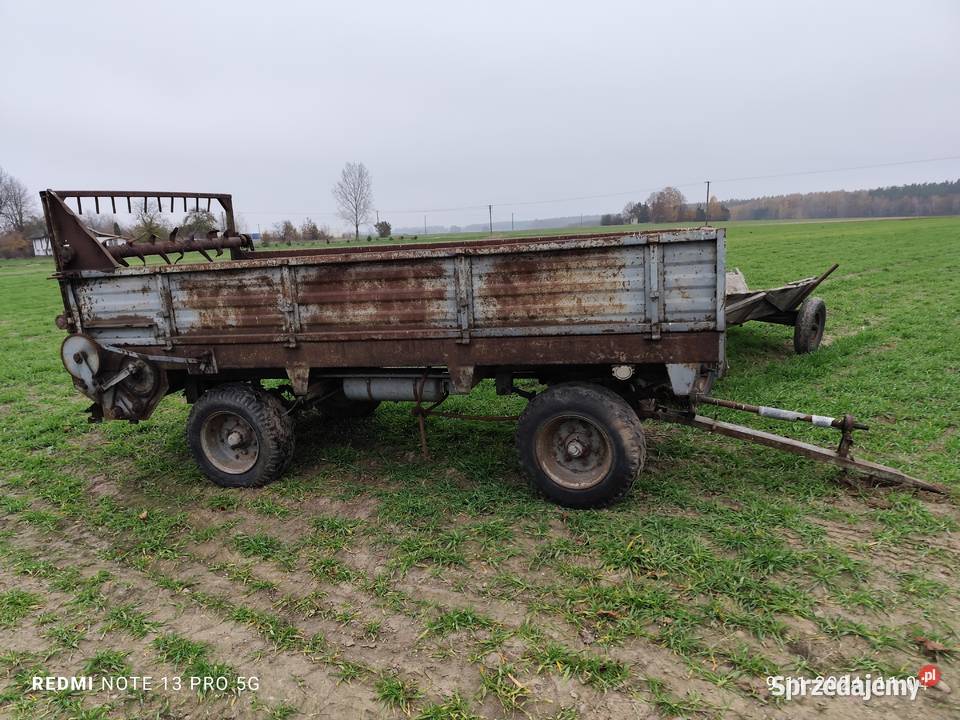 Rozrzutnik obornika dwu osiowy Stara Kornica