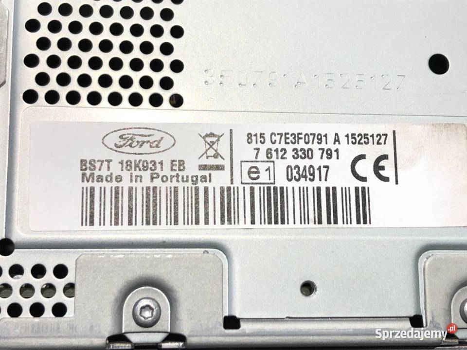 RADIO FORD MONDEO MK4 BS7T18K931EB 0715 podkarpackie