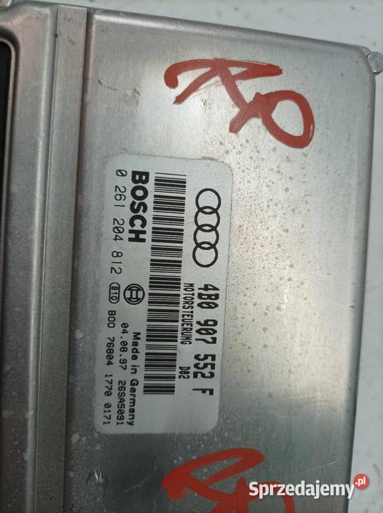 STEROWNIK SILNIKA 4B0907552F 24 V6 Audi A6 II osobowe świętokrzyskie sprzedam