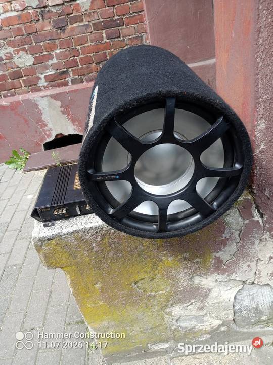 Subwoofer Blaupunkt plus wzmacniacz Bytom