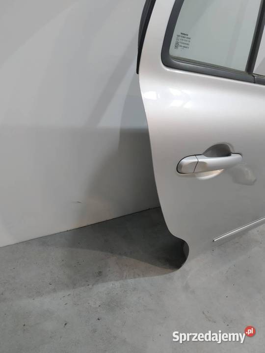 DRZWI PRAWE TYŁ K13 K23 Nissan Micra IV 2010