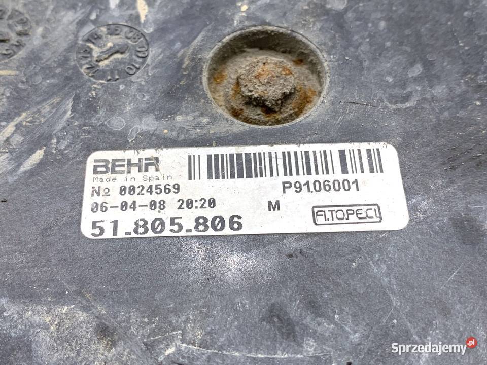 WENTYLATOR CHŁODNICY PEUGEOT BIPPER 14 68 sprzedam