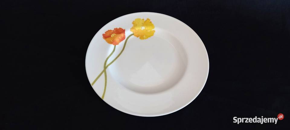 Talerz płaski Villeroyboch Iceland Poppies lubelskie Chełm