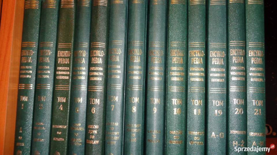 Posiadam na sprzedaż encyklopedię Gutenberga mazowieckie Warszawa