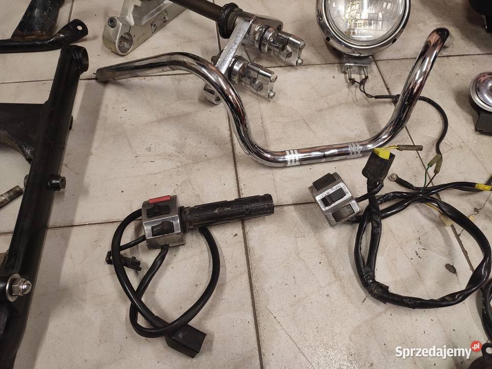 Suzuki LS 650 Savage części lampa manetki wiązka dolnośląskie Jelenia Góra sprzedam
