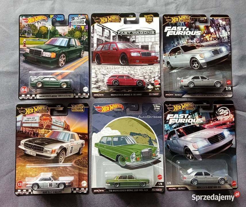 Hot Wheels Premium MercedesBenz AMG 500 SEL300 Mattel Jaworzno