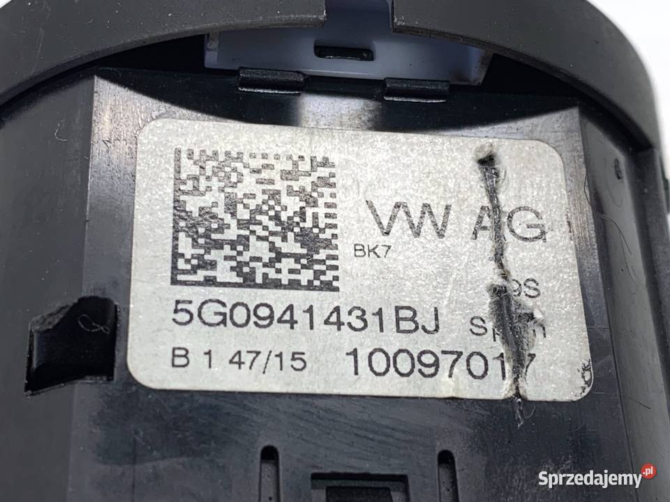 WŁĄCZNIK ŚWIATEŁ VW GOLF VII 5G0941431BJ