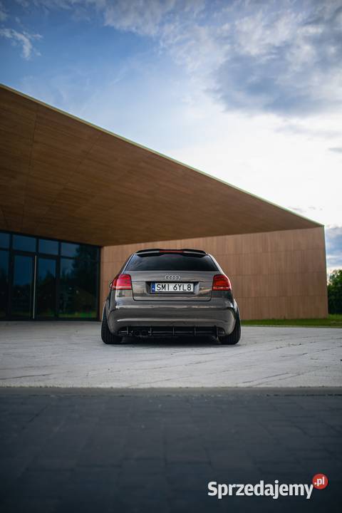 Audi A3 8P 20 Quattro Airride maxton 3tlg stance ABS Motoryzacja śląskie Ruda Śląska
