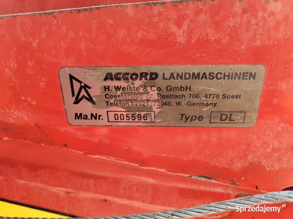 Kuhn Accord Agregat uprawowosiewny 3m Accord Jędrzejów