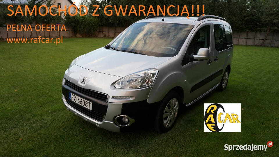 Peugeot Partner Polski salon FV VAT Gwarancja II srebrny Motoryzacja Zielona Góra