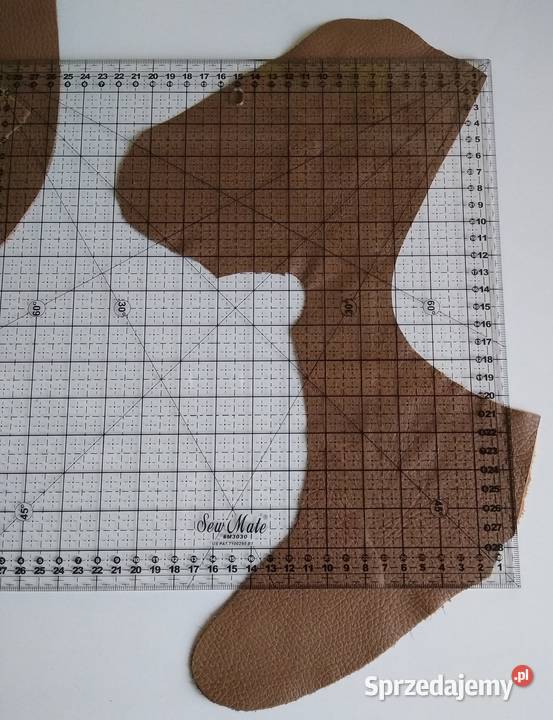 Skóra 130 g Licowa Włoska średnie i małe kawałki Rękodzieło Gdańsk sprzedam