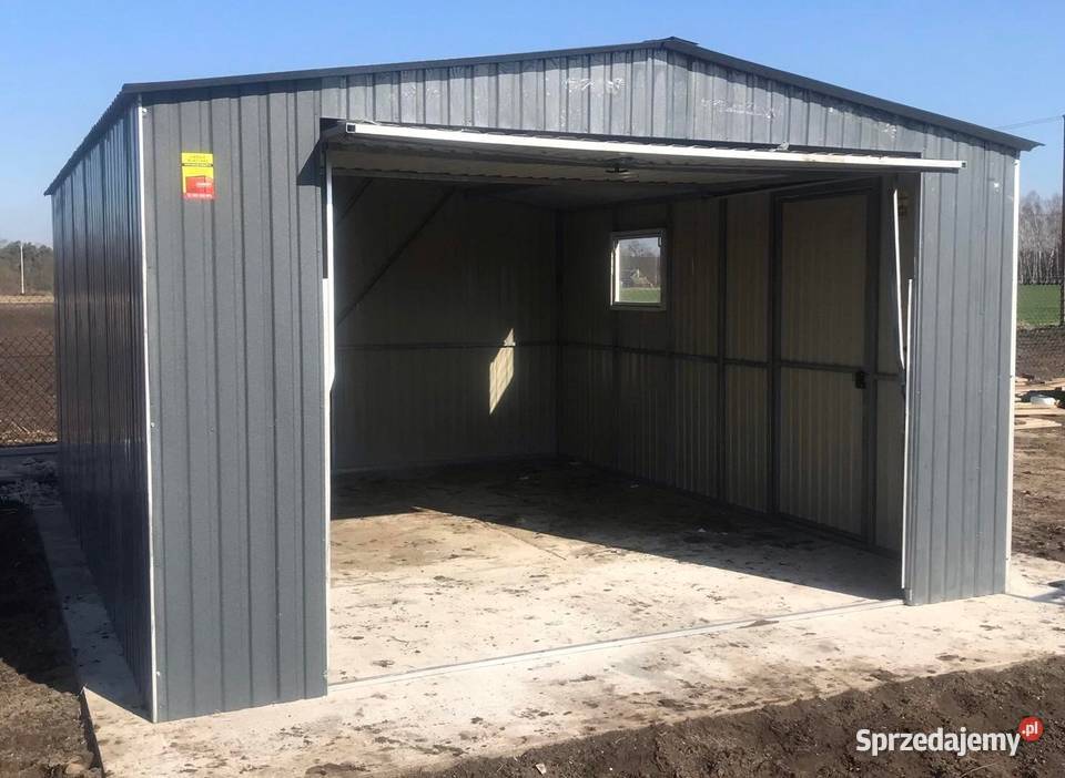 Garaże blaszane 4x5 PRODUCENT OGÓLNOPOLSKI 18m2 Bielsko-Biała