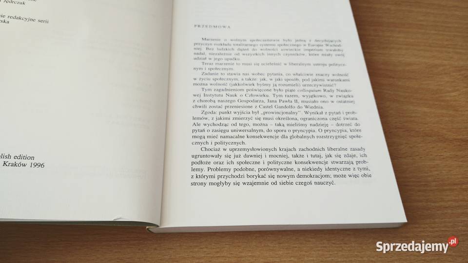 Społeczeństwo liberalne rozmowy w Castel ISBN 8370064132 Gdańsk