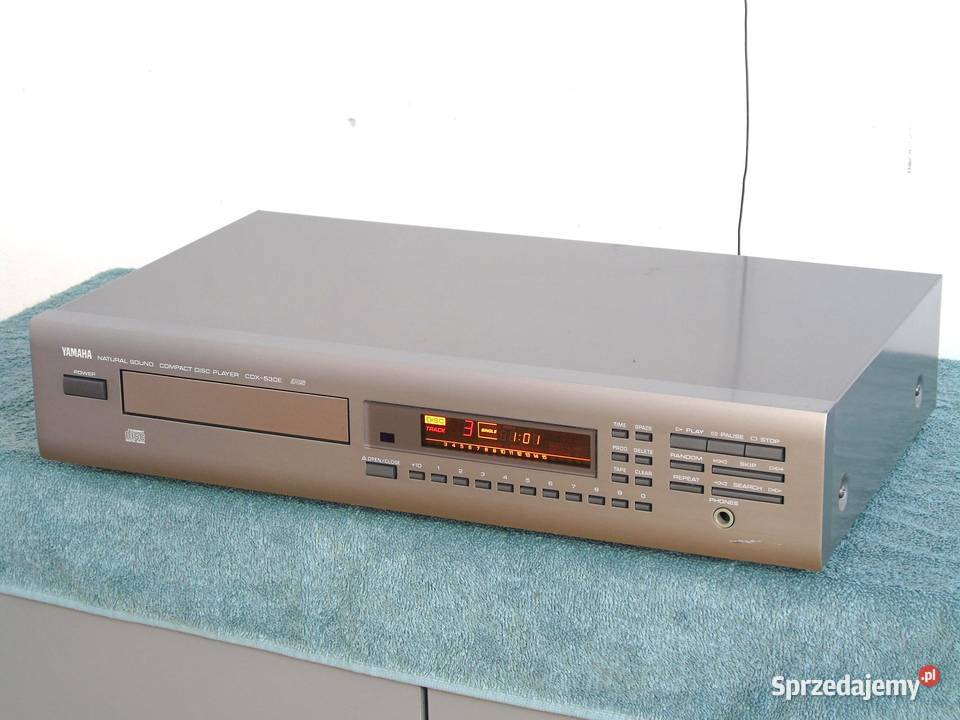 CD Yamaha CDX530E tytan sprawny WYSYŁKA Odtwarzacze CD i MD Jasło