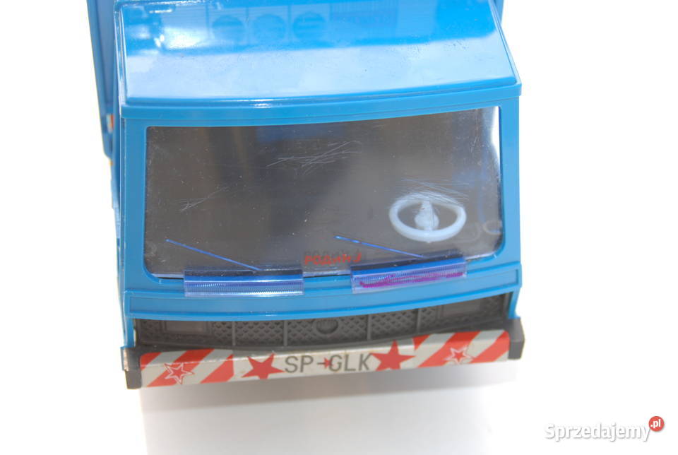 Stara zabawka ciężarówka metalowy Grip TAURUS Cieszyn