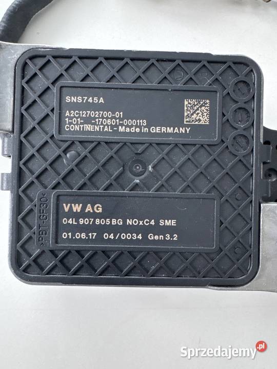 04L907805BG czujnik nox Superb III Passat B8 osobowe Układ wydechowy