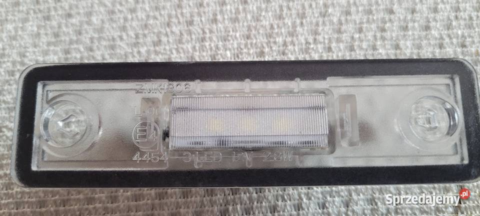 Lampka led podświetlenia rejstracji osobowe Będzin