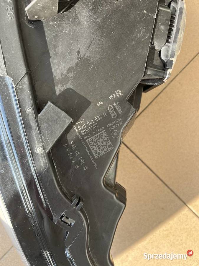 Audi A3 lampa full led USA KANADA 8v model 2016 lubelskie Lublin