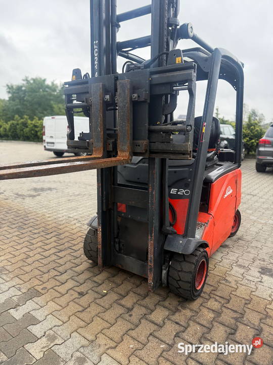 wózek widłowy elektryczny LINDE E20PH 380m Wózki widłowe Działoszyn sprzedam
