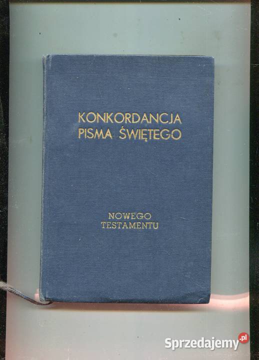 Konkordacja Pisma Świętego Nowego Testamentu Ks
