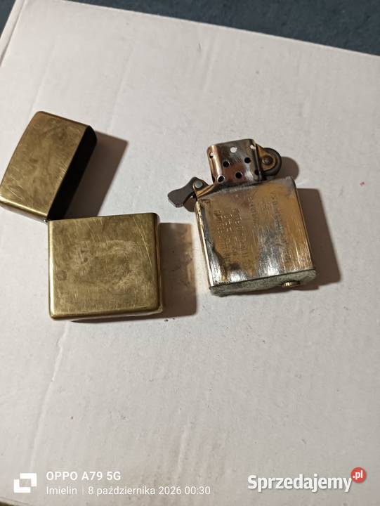 Oryginalna zapalniczka ZIPPO 1999 K XV Mosiądz Imielin