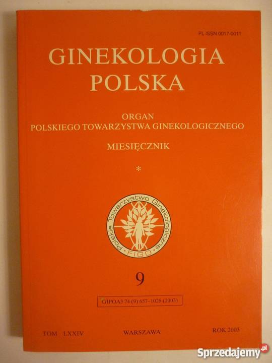 GINEKOLOGIA POLSKA TOM LXXIV 09 MIESIĘCZNIK lubuskie Zielona Góra
