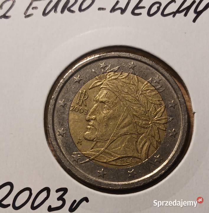 2 Euro Włochy 2003 r Konin