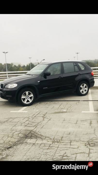 BMW X5 30 D 201213 czarny salon Polska niski Warszawa sprzedam