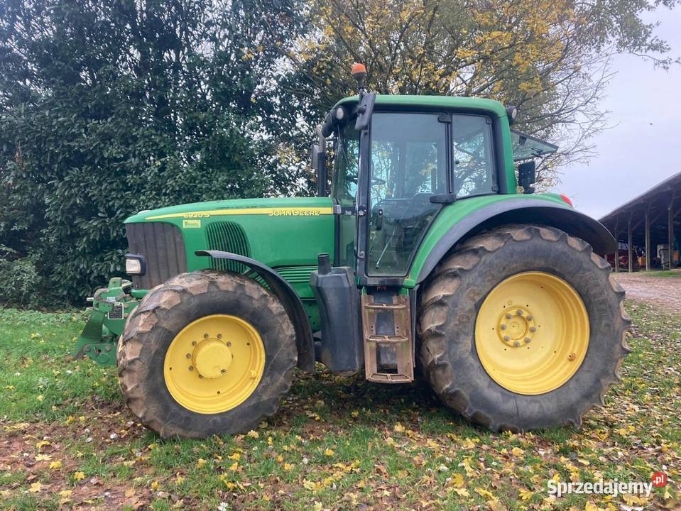 John Deere 6920 s TLS Kabina amortyzowana moc Skrzynia biegów Manualna John Deere Czersk