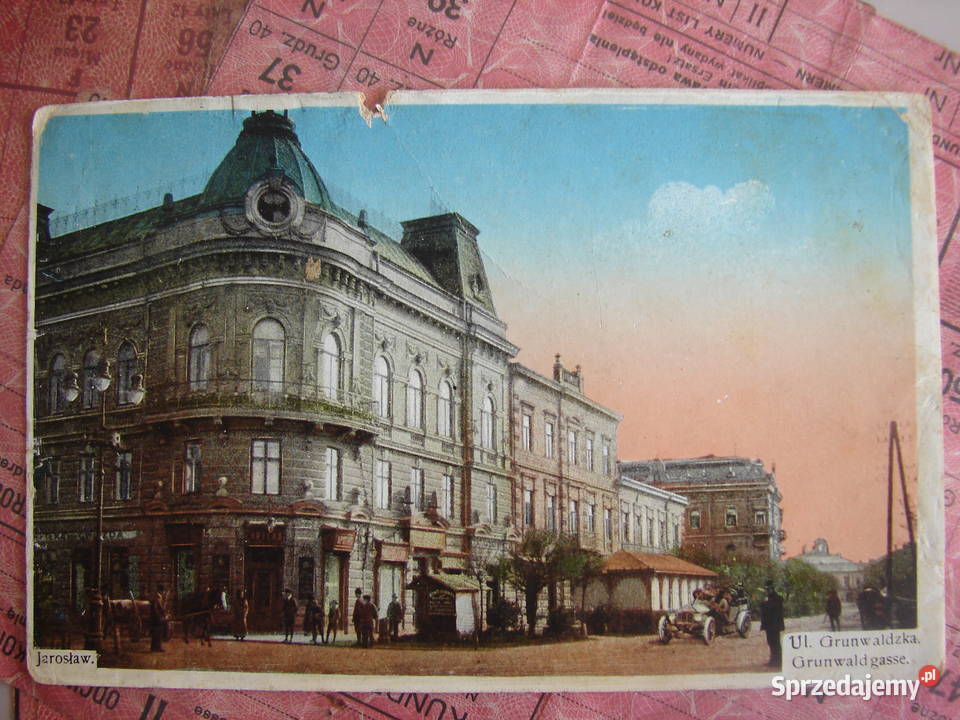 Jarosław stara pocztówka mazowieckie Warszawa