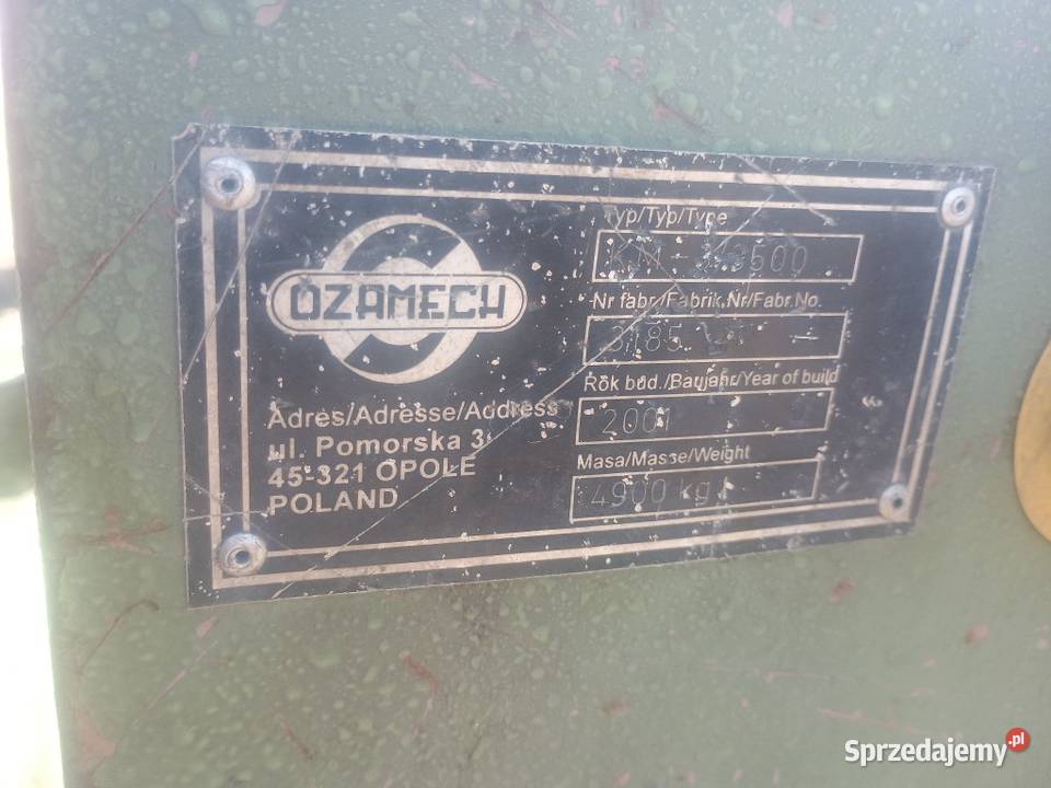 Zaginarka prasa krawędziowa giętarka Łowicz