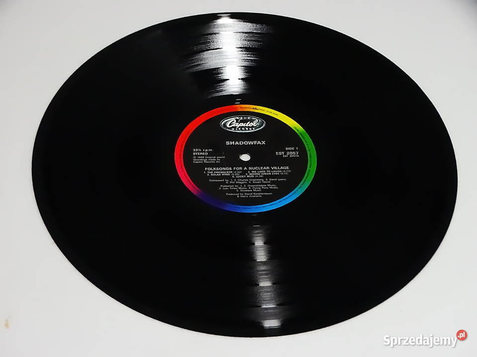 Shadowfax Folksongs For A Nuclear Village Vinyl alternatywna Biłgoraj