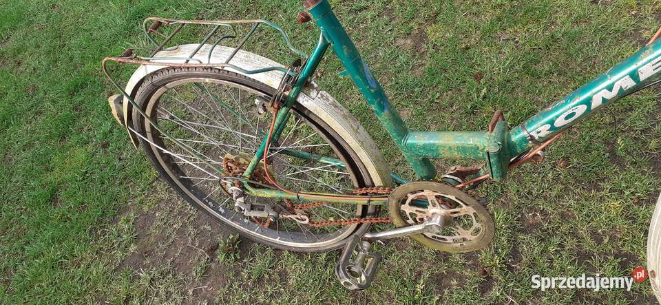 RometskładakVintage pamiątka PRLna części do Tuszkowo