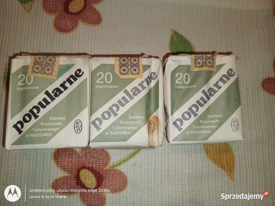 Trzy opakowania popularne Wysyłka Włodawa sprzedam