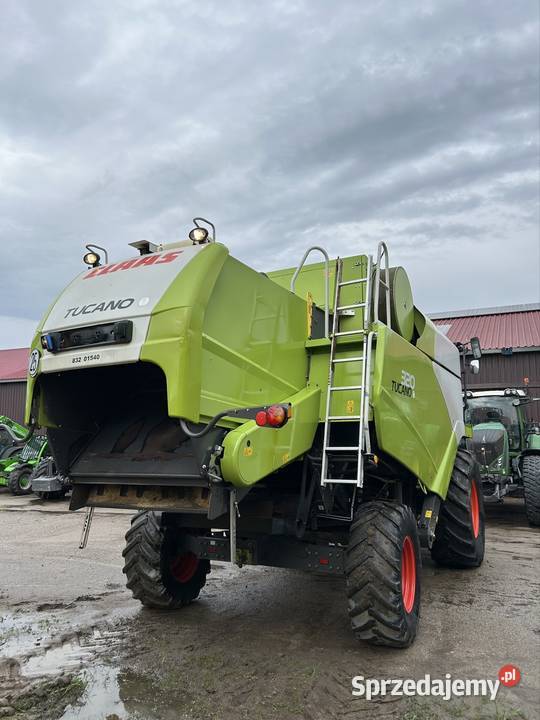 Claas tucano 320 Czujniki strat ziarna Łysakowo